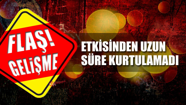 UYUŞTURUCU KRİZİNE GİRİNCE HASTANEYE KALDIRILDI