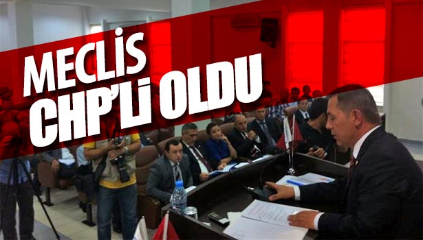 MECLİS CHP'YE GEÇTİ