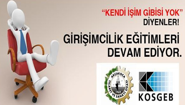 AKÇAKOCA TSO'DAN GİRİŞİMCİLİK EĞİTİMLERİ BAŞLIYOR