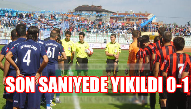 BEYKÖYBELEDİYESPOR SON SANIYEDE YILIKDI 0-1