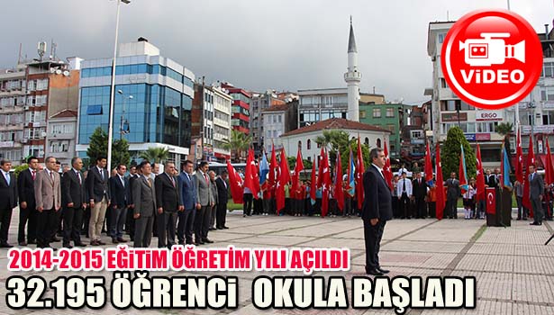 2014-2015 EĞİTİM ÖĞRETİM YILI AÇILDI