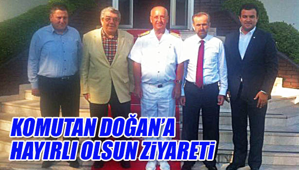 TSO BŞK TETİKER'DEN KOMUTAN DOĞAN'A HAYIRLI OLSUN ZİYARETİ
