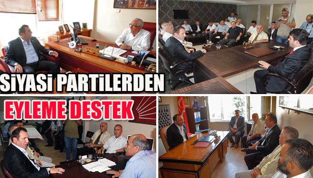 EREĞLİ İÇİN MÜCADELE PLATFORMUNDAN SİYASİLERE ZİYARET