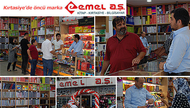 KIRTASİYE'DE ÖNCÜ MARKA "EMEL A.Ş"