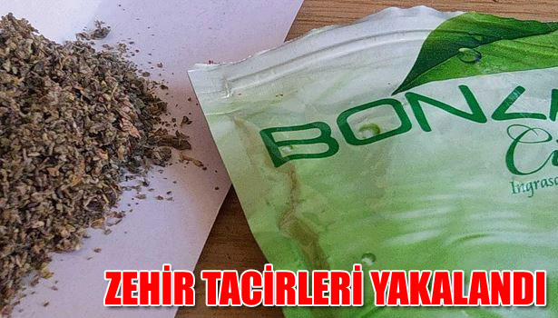 ZEHİR TACİRLERİ YAKALANDI