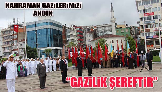 GAZİLİK ŞEREFTİR...