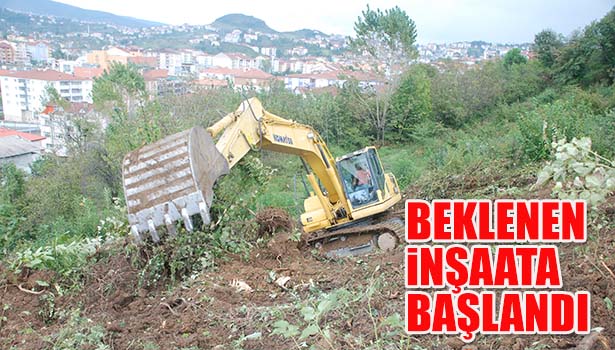 İMAM HATİP ORTAOKULUNUN YAPIMINA BAŞLANDI