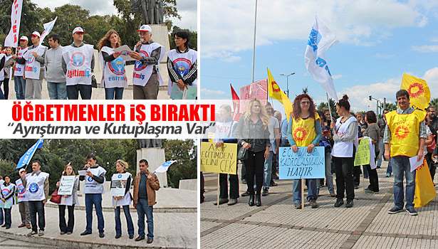 ÖĞRETMENLER İŞ BIRAKTI