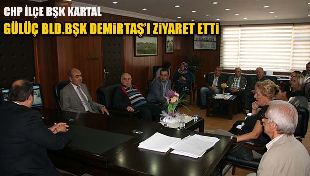 CHP KDZ.EREĞLİ İLÇE ÖRGÜTÜ GÜLÜÇ BELEDİYESİ'Nİ ZİYARET ETTİ.