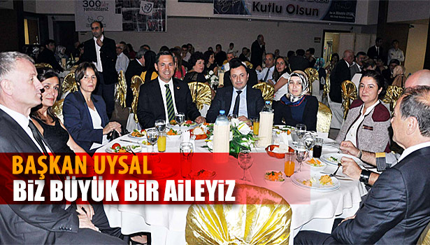 İTFAİYE VE ZABITA PERSONELİ YEMEKTE KAYNAŞTI