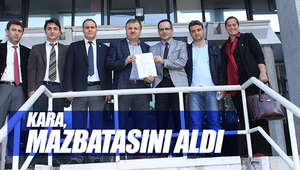 KARA, MAZBATASINI ALDI