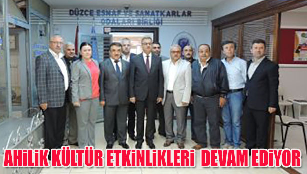 AHİLİK KÜLTÜR ETKİNLİKLERİ DEVAM EDİYOR