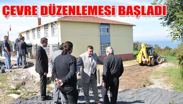 KILÇAK İLKÖĞRETİMDE ÇEVRE DÜZENLEMESİ BAŞLADI