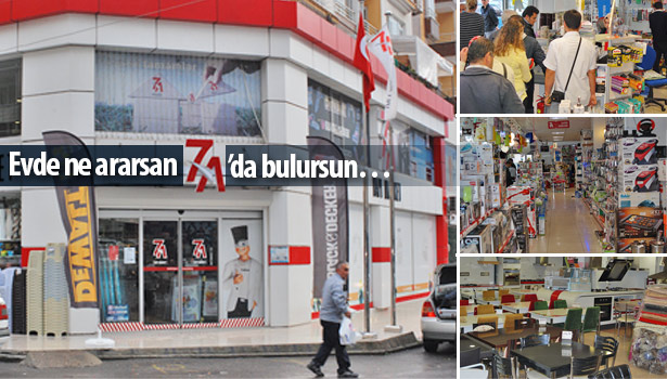 EVDE NE ARARSAN 7 A'DA BULURSUN...