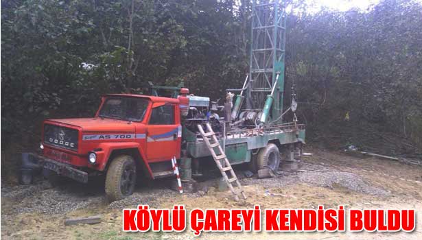 KÖYLÜ ÇAREYİ KENDİSİ BULDU