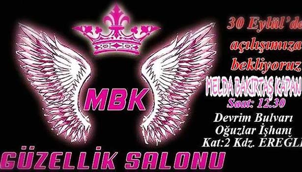 MELDA BAKIRTAŞ KAPAN GÜZELLİK SALONU AÇILIYOR