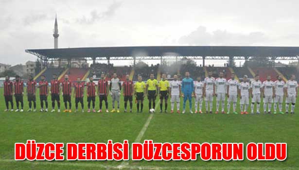 DÜZCE DERBİSİ DÜZCESPORUN OLDU 2-0
