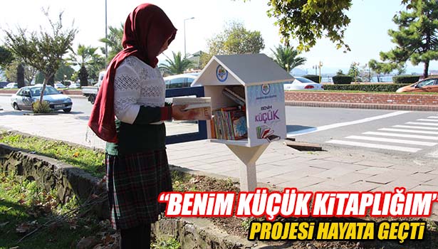 BENİM KÜÇÜK KİTAPLIĞIM PROJESİ HAYATA GEÇTİ