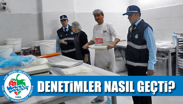 ZABITADAN BAYRAM ÖNCESİ DENETİM