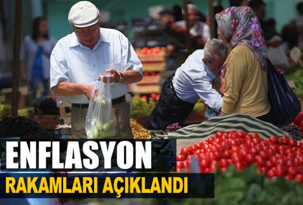 ENFLASYON RAKAMLARI AÇIKLANDI
