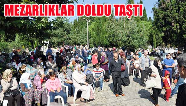 KDZ.EREĞLİ HALKI MEZARLIKLARA AKIN ETTİ