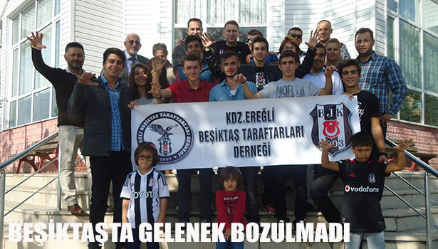 BEŞİKTAŞ TARAFTARLARI DERNEĞİ GELENEĞİ BOZMADI