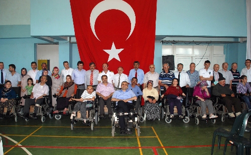 14 ENGELLİ AKÜLÜ ARAÇ SAHİBİ OLDU..