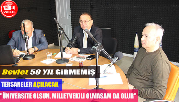 CANDAN : "EREĞLİ'YE DEVLET 50 YILDIR GİRMEMİŞ..."