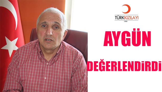 TÜRK KIZILAY DERNEĞİ BAŞKANI AYGÜN, KURBAN VEKALETLERİNİ DEĞERLENDİRDİ
