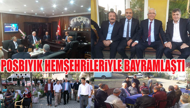 POSBIYIK HEMŞEHRİLERİYLE BAYRAMLAŞTI