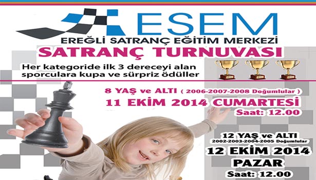 SATRANÇ TURNUVASI YAPILACAK