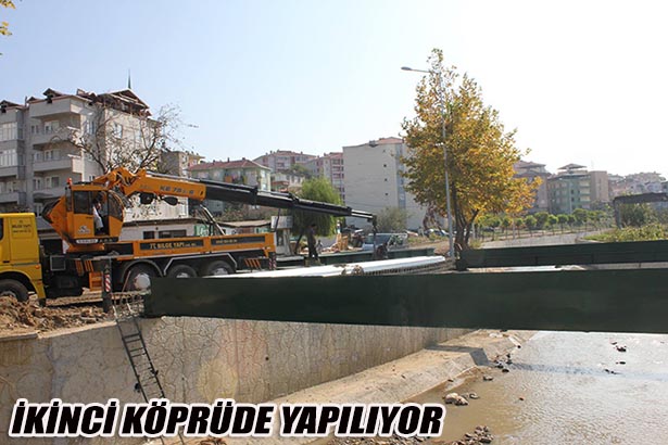 İKİNCİ KÖPRÜDE YAPILIYOR
