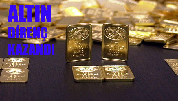 ALTIN SEVİYESİNİ YÜKSELTİYOR