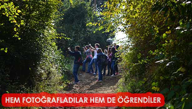 TED KDZ. EREĞLİ KOLEJİ FOTOĞRAFÇILIK KULÜBÜ ÖĞRENCİLERİ HEM FOTOĞRAFLADILAR HEM DE GEZDİLER