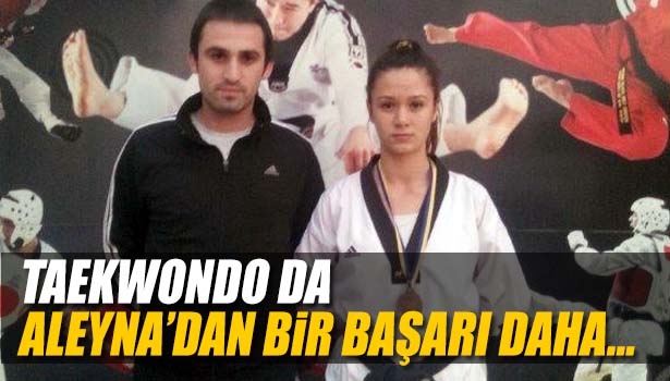 ALEYNADAN BİR BAŞARI DAHA...