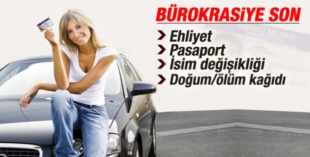 BAŞBAKAN DAVUTOĞLU: PASAPORT İÇİN ARTIK EMNİYETE GİDİLMEYECEK