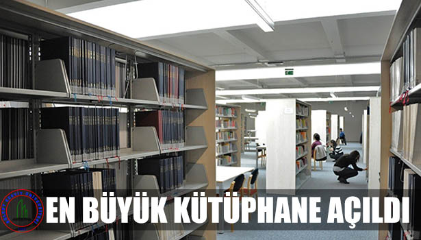 BÜLENT ECEVİT ÜNİVERSİTESİ YÜKSEKÖĞRETİM ALANI İLE İLGİLİ EN BÜYÜK KÜTÜPHANEYİ OLUŞTURDU