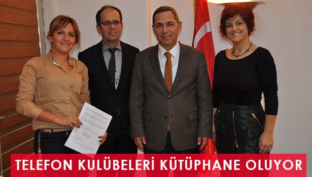 TELEFON KULÜBELERİ KÜTÜPHANE OLUYOR.