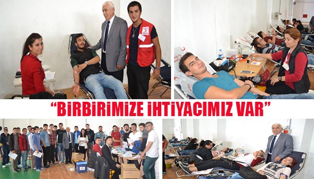 ÜNİVERSİTE ÖĞRENCİLERİNDEN "BİRBİRİMİZE İHTİYACIMIZ VAR"PROJESİ