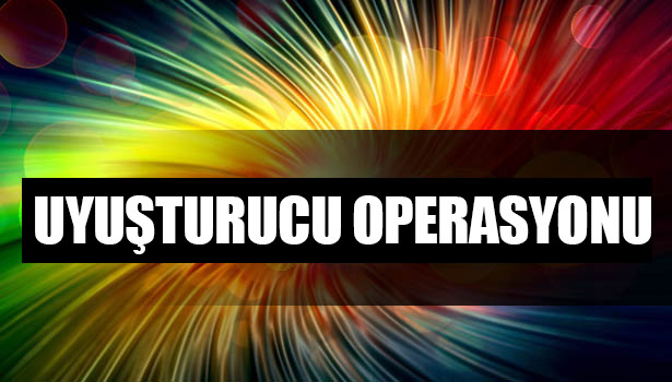 ÇAYCUMA'DA UYUŞTURUCU OPERASYONU