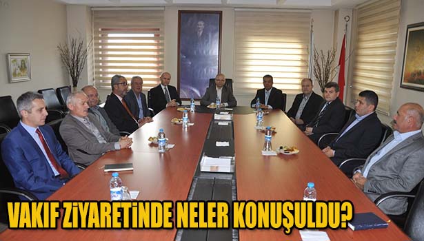 MİLLETVEKİLİ CANDAN, ERDEMİR VAKFI'NI ZİYARET ETTİ