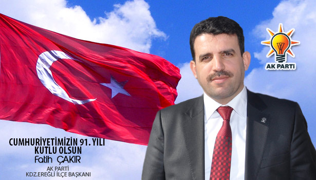 CUMHURİYETİMİZİN 91. YILI KUTLU OLSUN