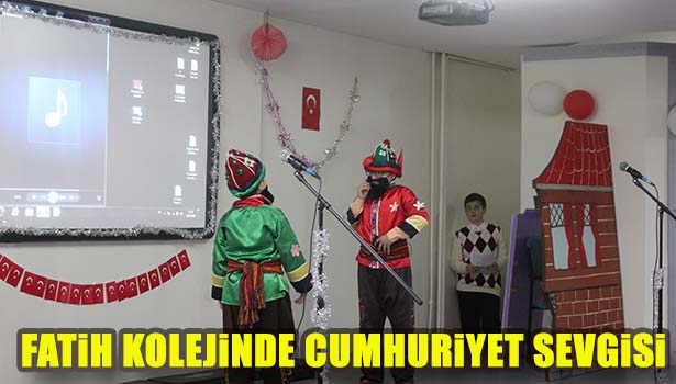 FATİH KOLEJİ'NDEN 29 EKİM CUMHURİYET BAYRAMI KUTLAMASI