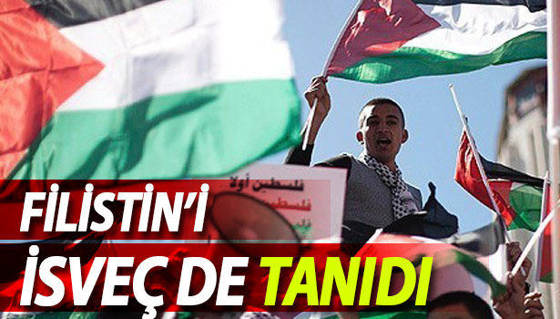 DÜNYA "FİLİSTİN"İ TANIMAYA DEVAM EDİYOR