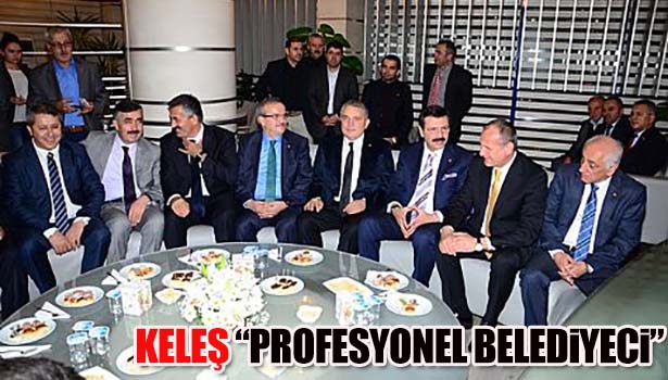 HİSARCIKLIOĞLU :"KELEŞ PROFESYONEL BELEDİYECİ"