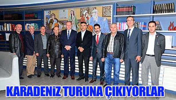 MUHTARLAR KARADENİZ TURUNA ÇIKIYOR