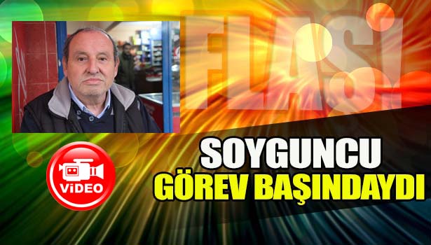 MASKELİ SOYGUN GÜVENLİK KAMERALARINDA