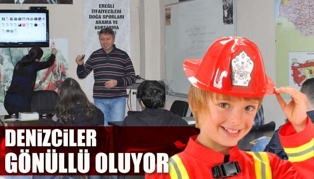 GÖNÜLLÜ İTFAİYECİLİĞE YOĞUN İLGİ