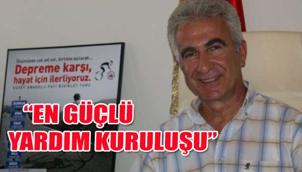 KIZILAY, EN GÜÇLÜ YARDIM KURULUŞUDUR