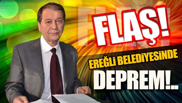 EREĞLİ BELEDİYESİNDE 2. DEPREM!...
